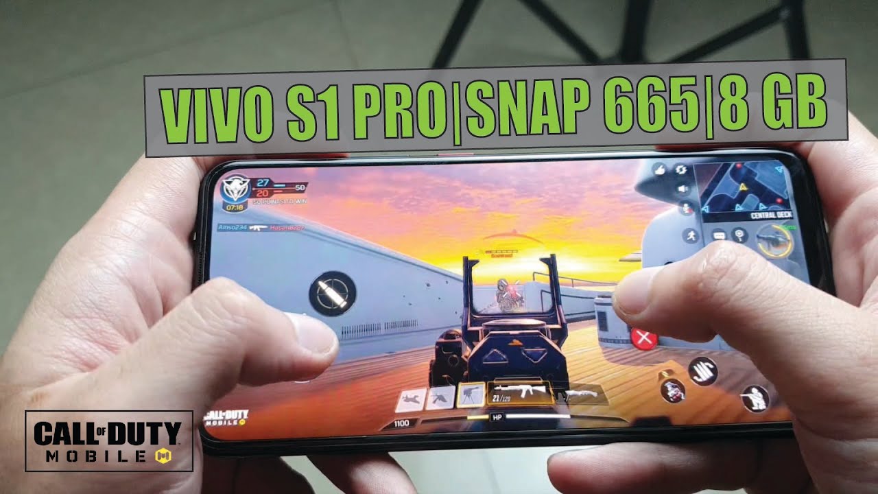 Với cấu hình mạnh mẽ vivo S1 Pro sẵn sàng chiến game tốt