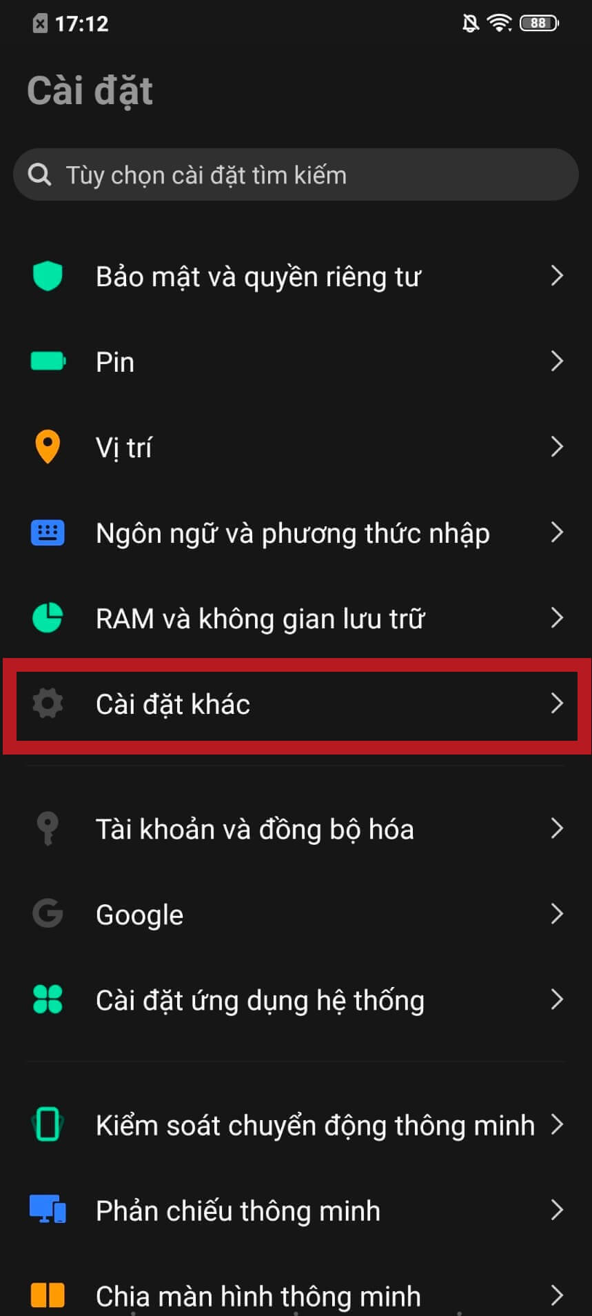 điện thoại android bị đầy bộ nhớ