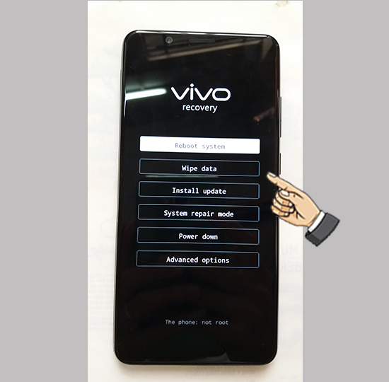 khôi phục cài đặt gốc của điện thoại vivo