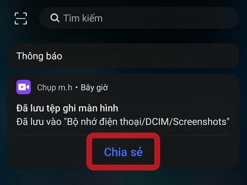 Chia sẻ - Bước 1