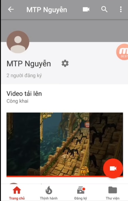 cách tạo video mới