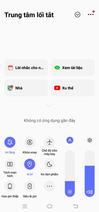 trung tâm lối tắt vivo