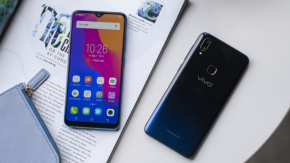 thiết kế trẻ trung vivo y91