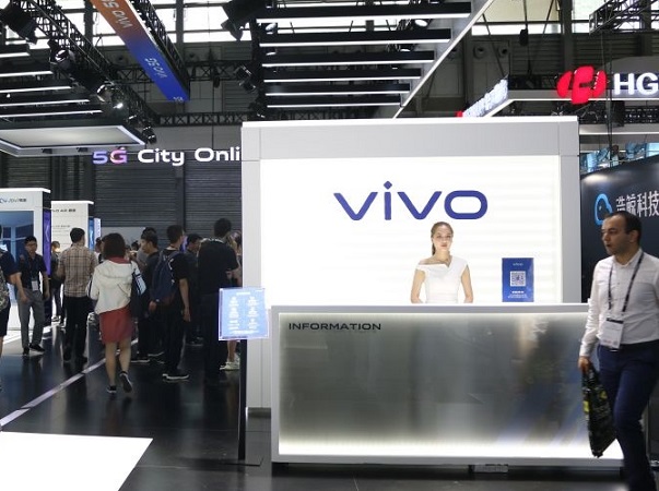 Gian hàng vivo tại triển lãm MWC 2019