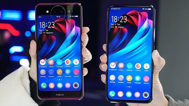 vivo nex 2 màn hình 360 độ