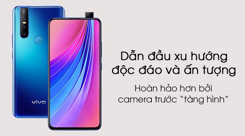 Thiết kế camera trước thụt thò của vivo V15