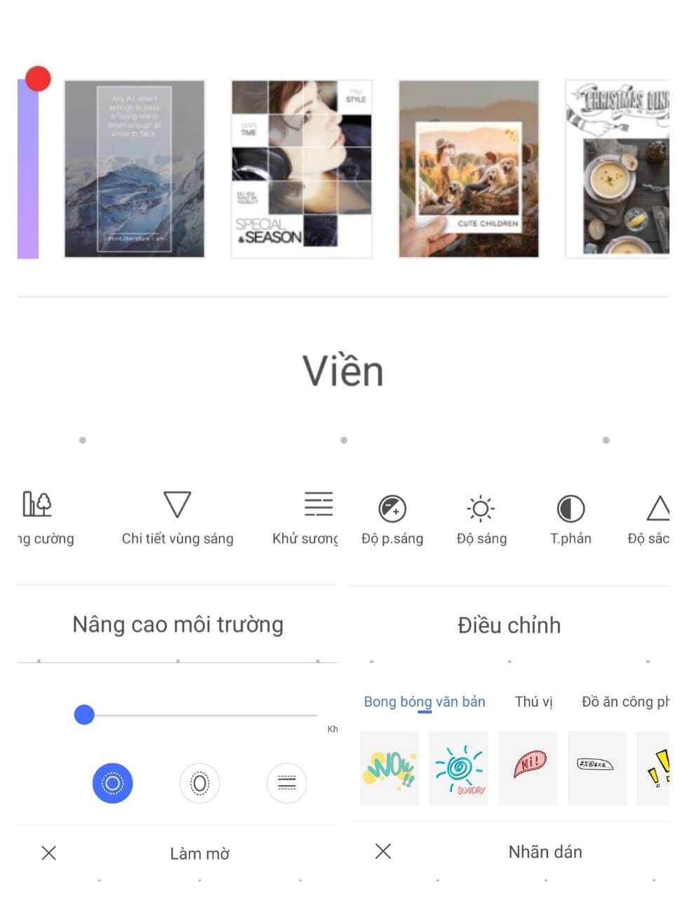 Vivo có nhiều tính năng chỉnh sửa ảnh có sẵn