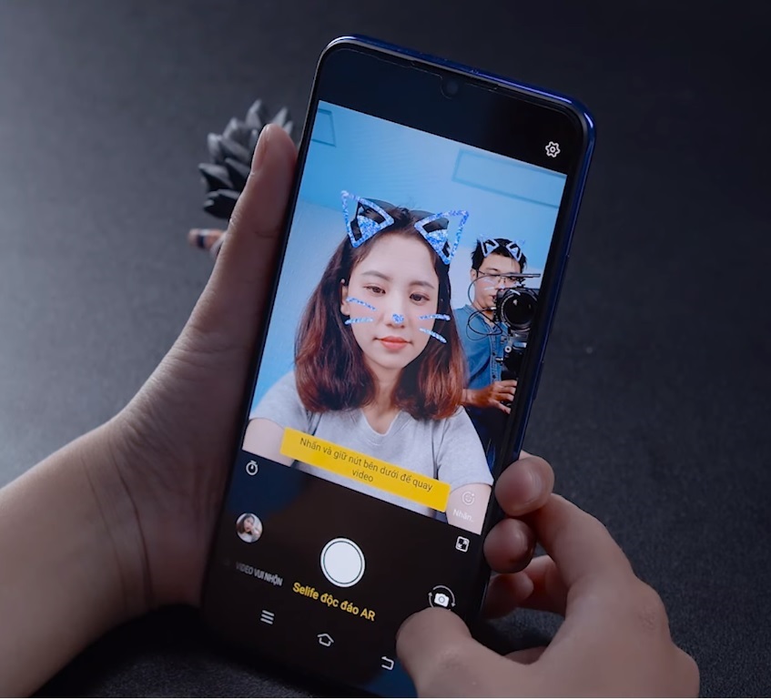 Chế độ selfie độc đáo AR