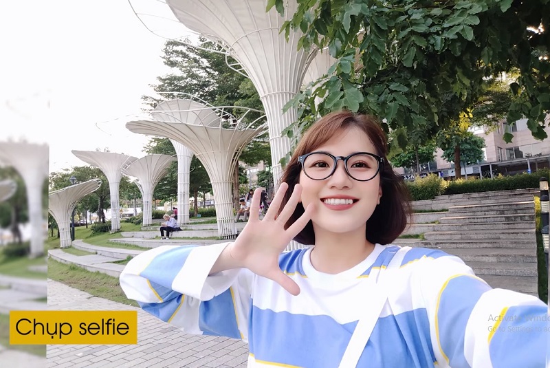 Chụp selfie góc rộng với vivo V17 Pro