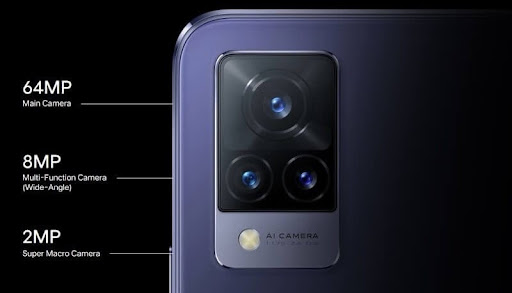 Cụm camera của vivo V21 5G