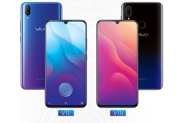 Điện mạo của điện thoại vivo V11 và vivo V11i