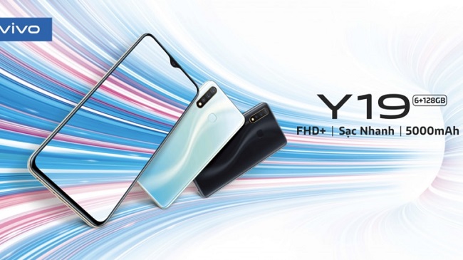 Vivo Y19 với viên pin khủng 5000mAh