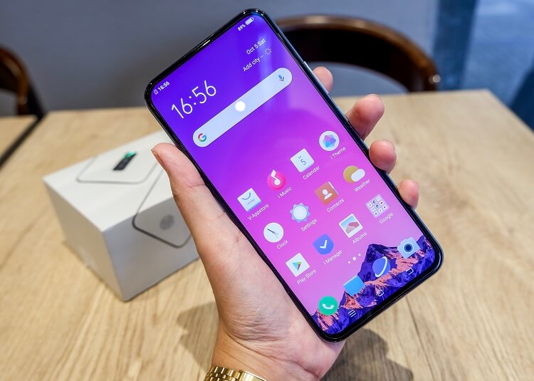 màn hình tràn viền vivo v17 pro