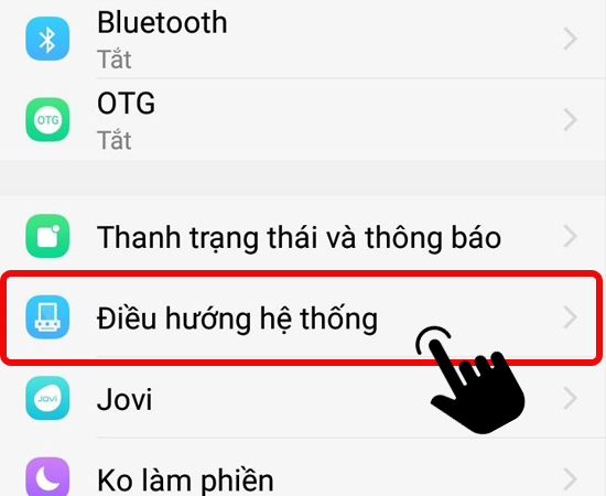 Tùy chỉnh thông báo và thanh trạng thái trên điện thoại vivo S1