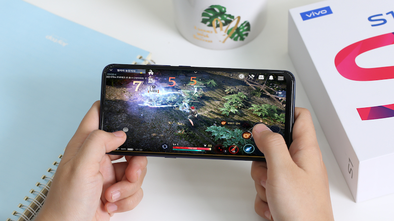 test thời lượng pin khi chơi trên game trên vivo S1