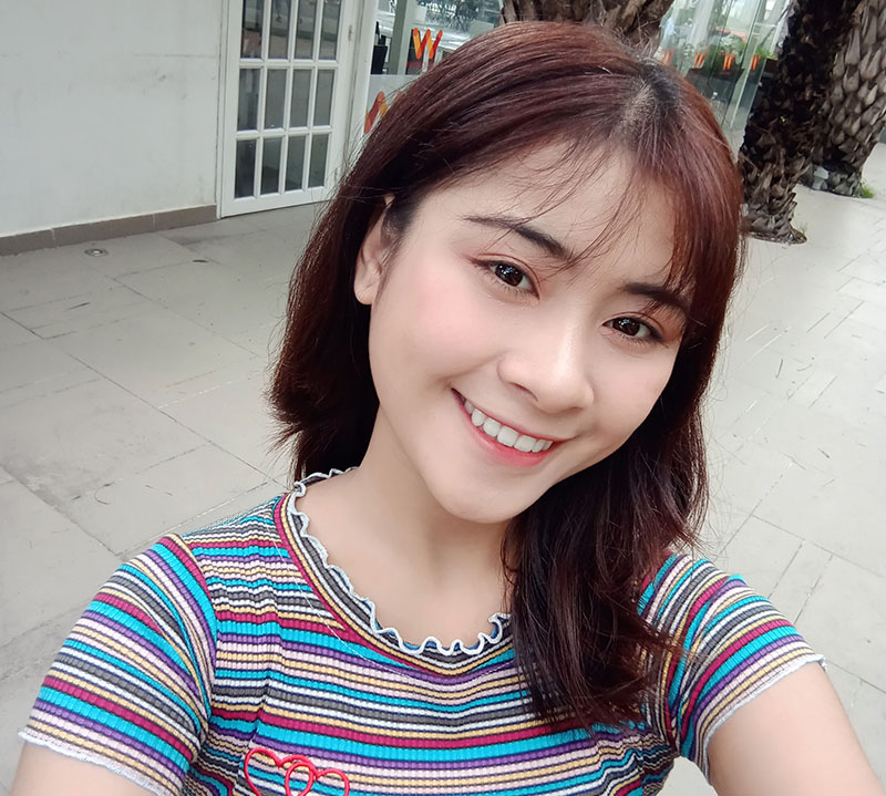 camera vivo Y12 selfie đẹp