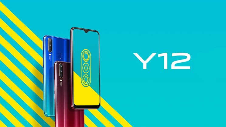 vivo Y12 với thiết kế màn hình giọt nước đẹp ấn tượng