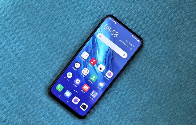 màn hình Super AMOLED trên điện thoại vivo